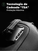 Carbon Bag Esparta™ • Mochila Multifuncional Anti-Furto (+FRETE GRÁTIS)