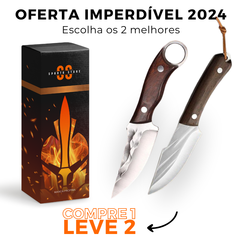 Monte seu Kit de Duas Facas por Apenas 149,90 + FRETE GRÁTIS