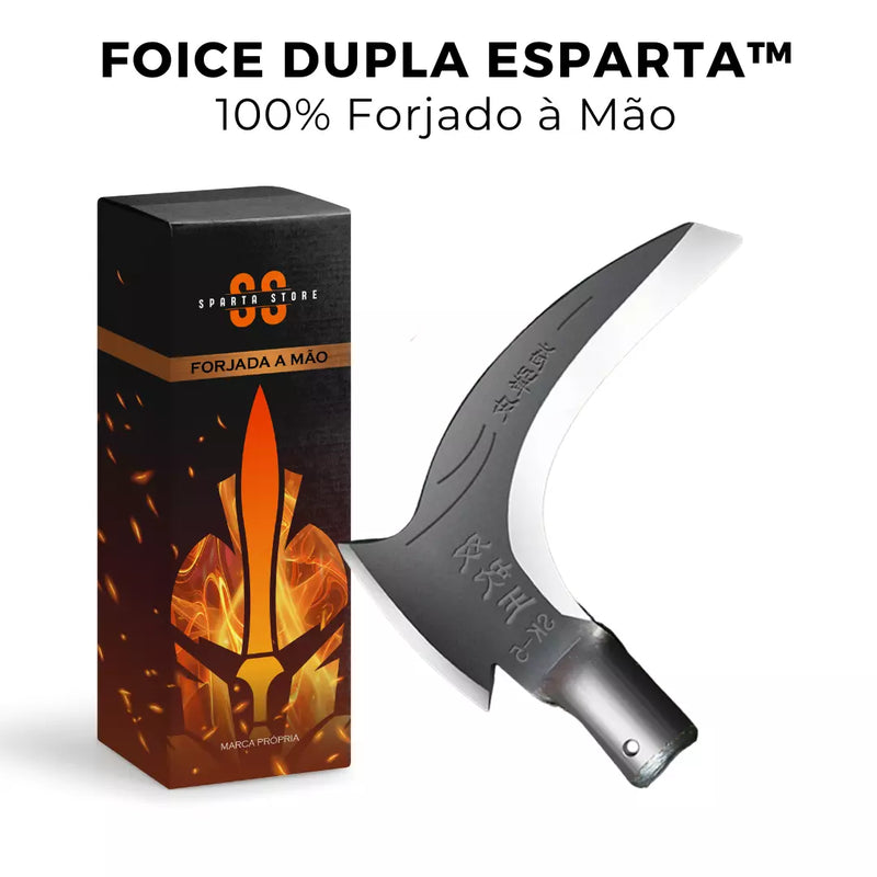 (LANÇAMENTO) Foice com Lâmina Dupla Esparta™ • Frete Grátis