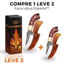 (COMPRE 1 LEVE 2 + BAINHAS) Mini Faca mais Famosa do Mundo • Facas Lotus Esparta
