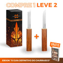 [OFERTA LIMITADA]  Faca Dupla Samurai Forjada à Mão • Compre 1 Leve 2 + Brinde