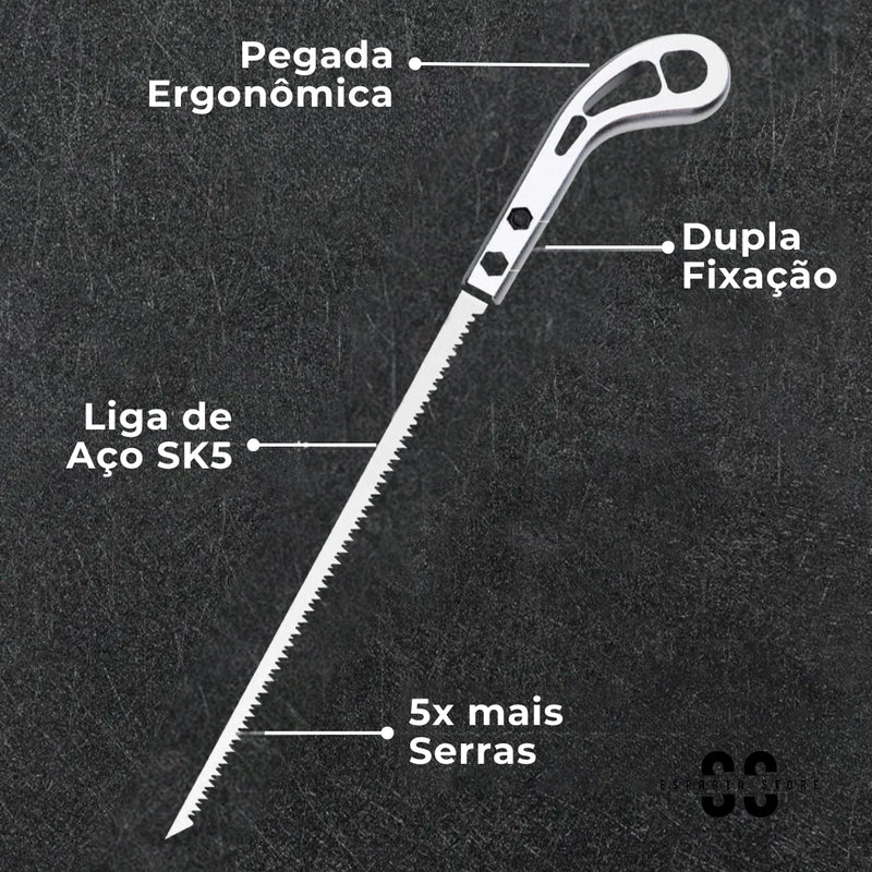 (PAGUE 1 LEVE 2) Serrote Manual Multiuso • Esparta Saw™