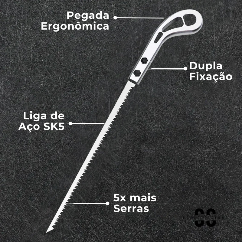 (PAGUE 2 LEVE 3) Serrote Manual Multiuso • Esparta Saw™