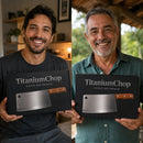 Titanium Chop • Cutelo 100% Forjado à Mão (+FRETE EXPRESSO GRÁTIS)