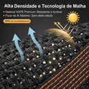 Rede de Sombreamento Premium Impermeável com 90% de Proteção Solar • Instalação Rápida e Material Resistente UV