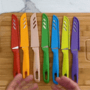 (PAGUE 5 LEVE 10) Combo Color Esparta™ • Combo 10 Facas Aço Inox Premium