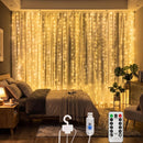 Cortina Led 3x3 Metros com 300 LEDs • 8 Modos de Luz (+FRETE EXPRESSO GRÁTIS)