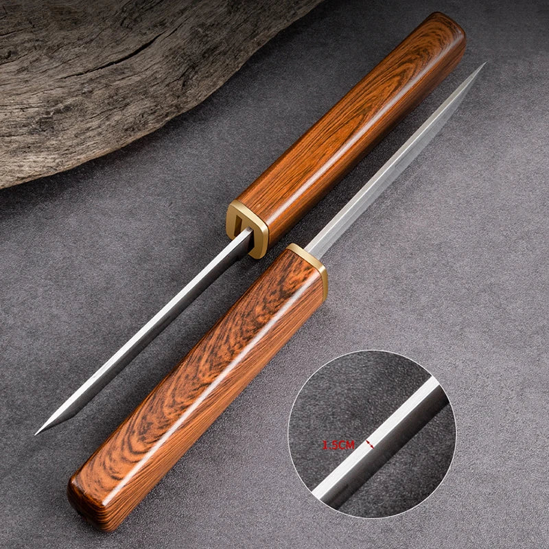 (COMPRE 1 LEVE 2) Combo Faca Artesanal Strange Ultra Afiada • 100% Forjada a Mão