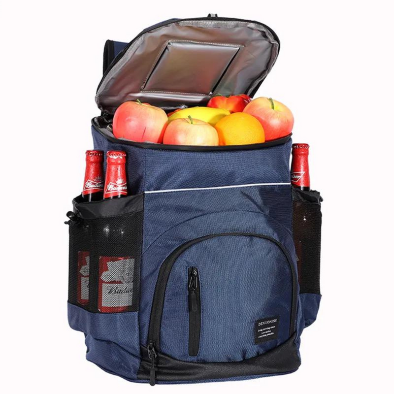 MOCHILA TÉRMICA COOLER • 100% À PROVA DE VAZAMENTOS (33 LITROS)