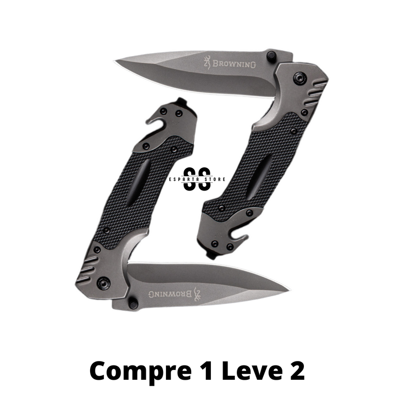 Canivete G10 Esparta - Compre 1 Leve 2 (+FRETE GRÁTIS ATÉ 23:59)