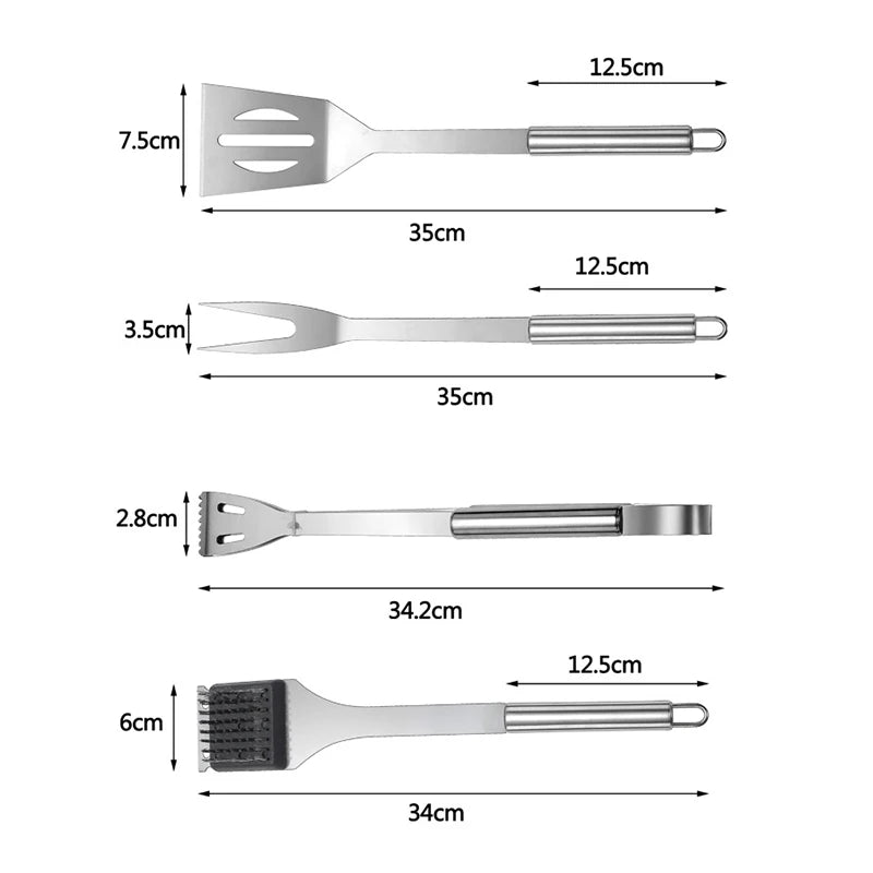 Kit Completo de Churrasco Esparta™ • FRETE GRÁTIS